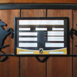 Tabliczka informacyjna z końmi4