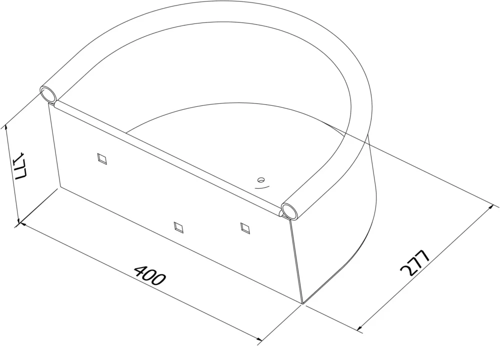 koryto półokrągłe1 koryto półokrągłe1
